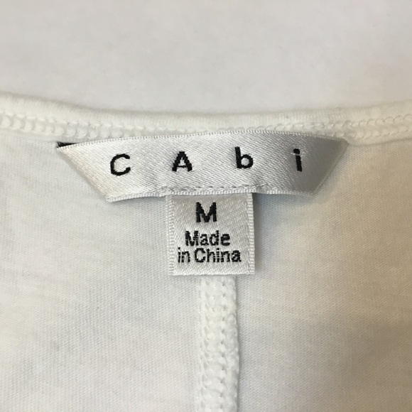 CAbi Women Tank Top Racerback Geometric Sz Medium - Picture 2 of 8